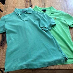 Boys large polos.